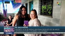 El Salvador: Familias divididas por la guerra civil se reencuentran años después