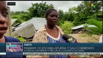 Haití: Familias sufren las consecuencias de los daños causados por terremoto