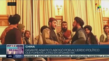 China aboga por acuerdo político que fomente la paz en Afganistán