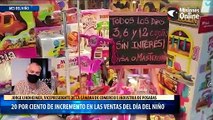 20 por ciento de incremento en las ventas del Día del Niño