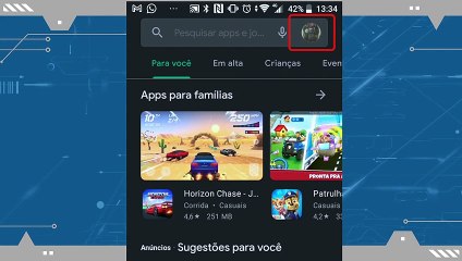 Como ver o saldo de créditos da Google Play