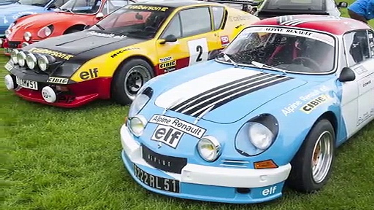 60 ans d'Alpine - Diaporama photos des plus beaux modèles d'Alpine - Reportage vidéo Auto Moto 2015 - vidéo Dailymotion