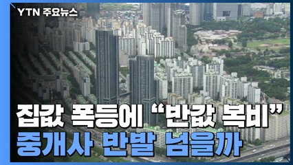 집값 폭등에 "반값 복비"...중개사 반발 넘을까 / YTN