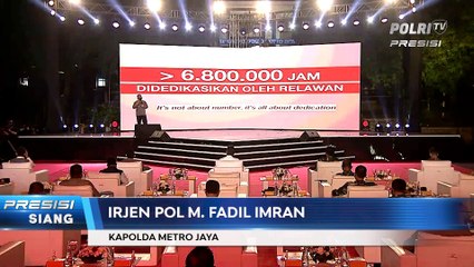 Kapolda Metro Apresiasi Relawan Vaksinasi Merdeka