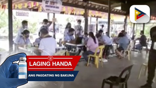 Pagbabakuna sa mga OFW sa Davao City, sinimulan na; 5,000 na indibidwal target na mabakunahan
