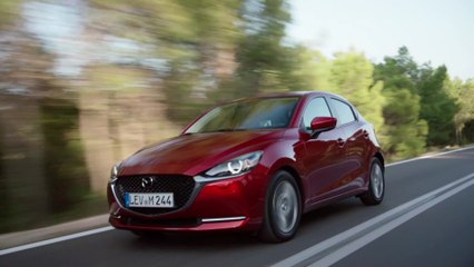 2022 Mazda 2 in Soul Red Crystal Driving Video