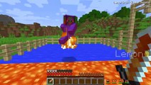 Dont TRY LIGHT this DOUBLE LAVA WATER PORTAL in minecraft Lava Water DIMENSION