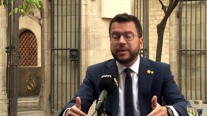 Aragonès avisa Sánchez que hi haurà "moments de xoc" si no s'encarrila la solució política