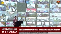 Penghormatan Kapolri Untuk Relawan