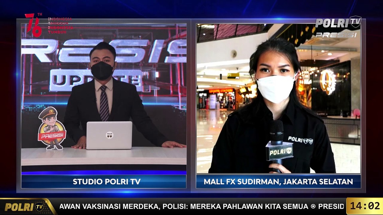 PRESISI Update 14.00 WIB : Live Report Pusat Perbelanjaan Beroprasi Dengan Kapasitas 50%