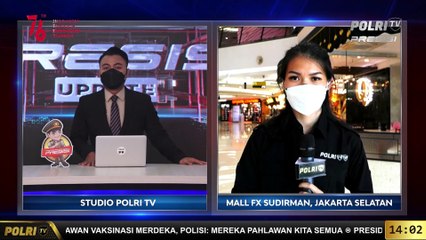 PRESISI Update 14.00 WIB : Live Report Pusat Perbelanjaan Beroprasi Dengan Kapasitas 50%