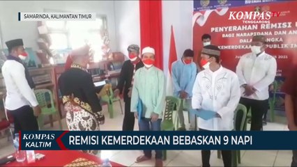 Remisi Kemerdekaan Di Samarinda Bebaskan 9 Napi