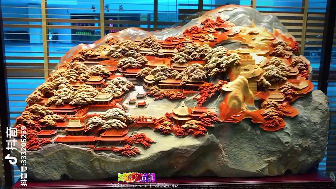 Amazing Stone Pictures | Making Picture From Stone | So Satisfying Stone Carving Art Video