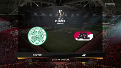 Celtic vs AZ || UEFA Europa League - 18th August 2021 || Fifa 21