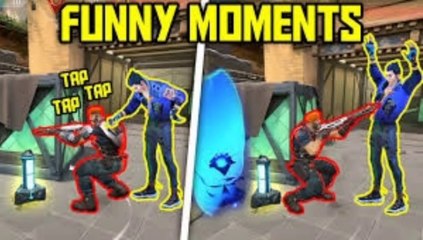 FUNNIEST MOMENTS IN VALORANT #54