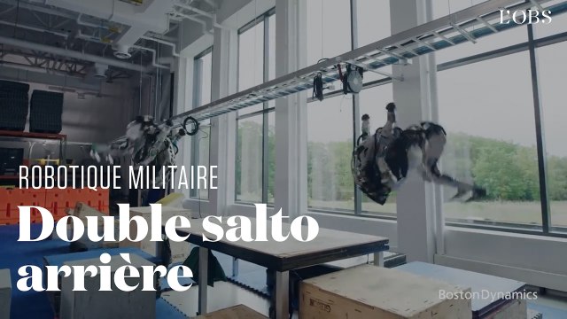 Les robots Boston Dynamics réalisent un double salto arrière