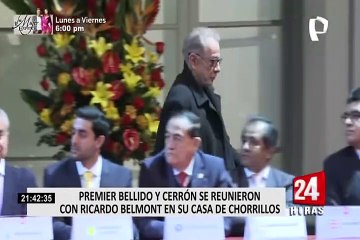 Video herunterladen: Guido Bellido y Vladimir Cerrón se reunieron con Ricardo Belmont en su casa de Chorrillos