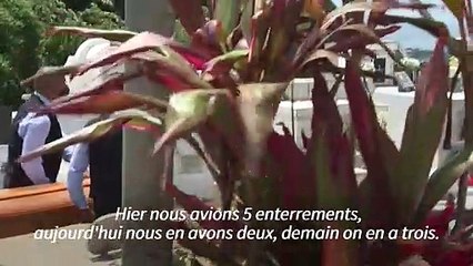 Martinique: les pompes funèbres débordées avec le Covid-19