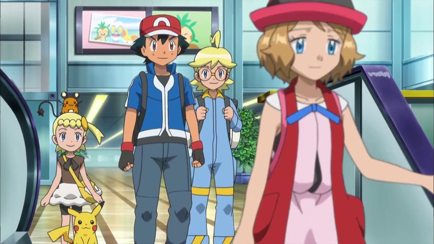 Ash Goodbye Serena Kalos Pok mon the Series XYZ