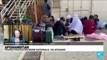 More French nationals and Afghans evacuated from Afghanistan