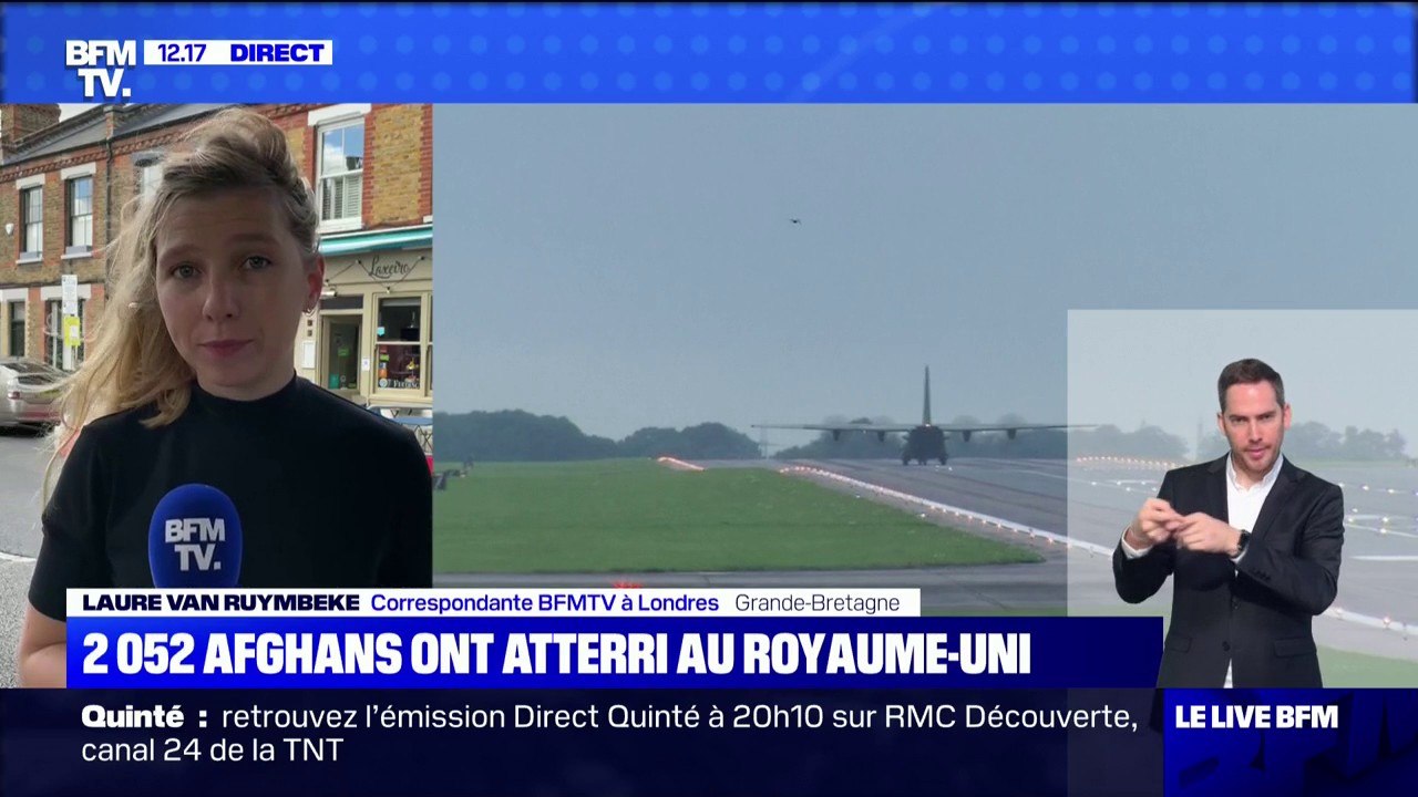 2052 Afghans et 306 ressortissants britanniques ont atterri au Royaume-Uni