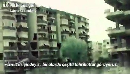 Ekrem İmamoğlu'nun 1999 Marmara Depremi'ndeki görüntüleri...