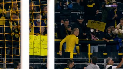 Supercoupe d'Allemagne : Malgré la défaite, Haaland n'oublie pas ses supporters