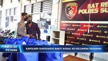 Bentuk Empati, Kapolres Sukoharjo Berikan Bansos ke Keluarga Tahanan