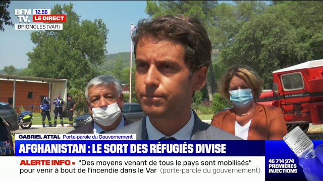 Gabriel Attal: La France prendra toute sa part dans l'accueil de ressortissants afghans