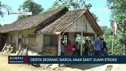 Derita Seorang Warga, Anak Sakit, Suami Stroke