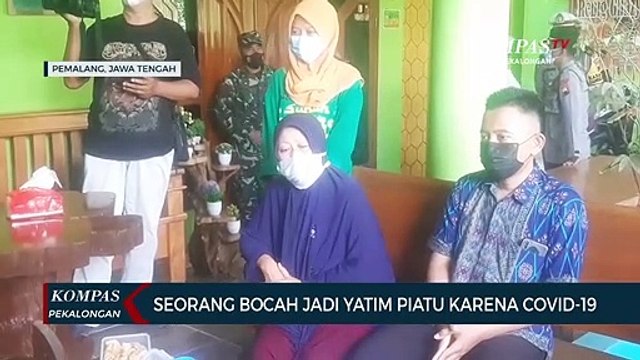 Seorang Bocah Jadi Yatim Piatu Karena Covid-19