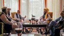 Taliban leaders hold meeting with former Afghan President Hamid Karzai
