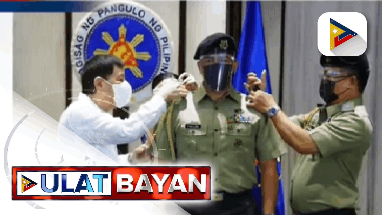 COMELEC, hindi pinaboran ang hiling ng ilang senador na palawigin ang voter registration ng isang buwan; May likha ng 12 aklat na inilunsad ng Komisyon sa Wikang Filipino, ipinakilala; Pres. Duterte, pinangunahan ang Donning of Ranks ng mga newly-promoted