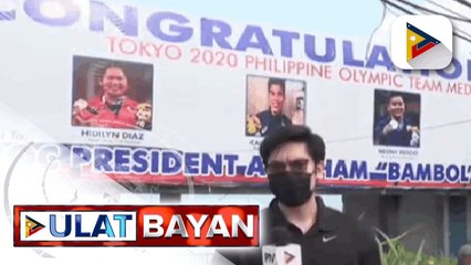 Mga ipinangakong incentive para sa apat na Pinoy medalists sa 2020 Summer Olympics, ibinigay na