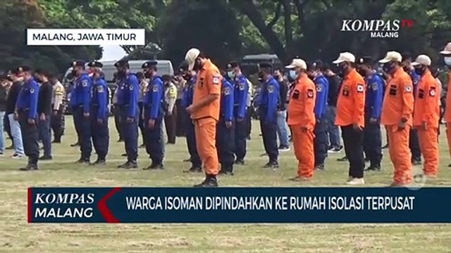 Warga Isoman di Malang Dipindahkan ke Rumah Isolasi Terpusat