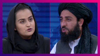 Taliban-এর সাক্ষাৎকার, চমক মহিলা সাংবাদিকের