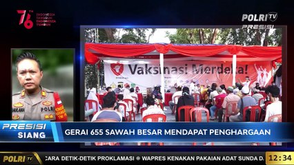 LIVE Dialog Bersama Kapolsek Sawah Besar Gerai Vaksin Merdeka