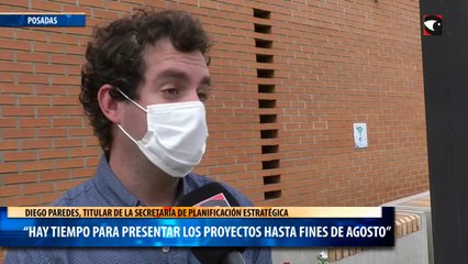 “Hay tiempo para presentar los proyectos hasta fines de Agosto”