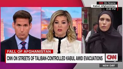 Afghanistan - Une journaliste de la chaîne CNN porte le hijab lors d’un duplex et surprend les téléspectateurs - Elle leur répond ! - VIDEO