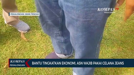 Dongkrak Usaha Lokal, ASN Wajib Pakai Celana Jeans