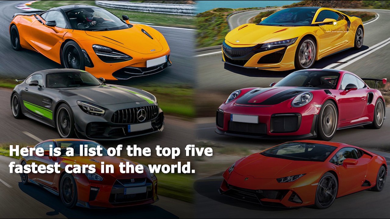 Top Five Most Expensive Supercars