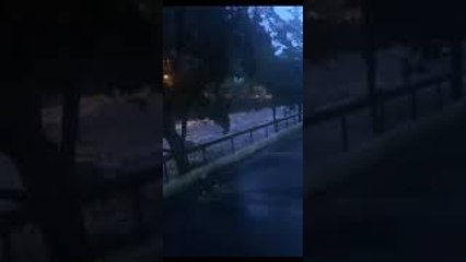 Y’all BE SAFE , it’s so close to a flood