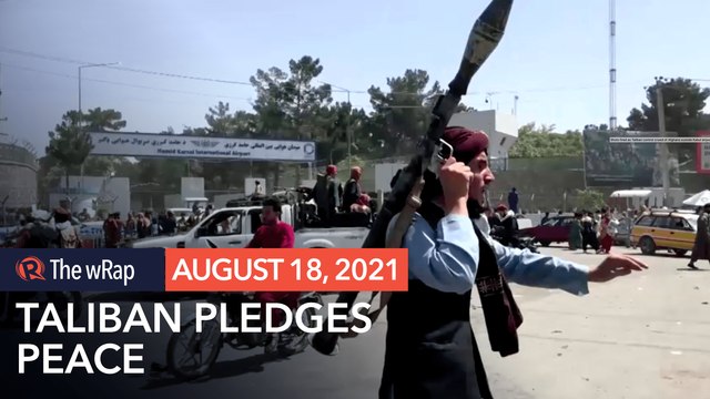 Taliban pledge peace and women's rights under Islam as they strike conciliatory tone