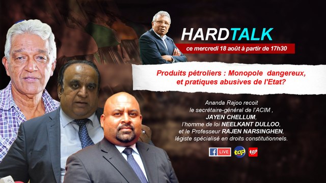Hardtalk: Produits pétroliers ; Monopole dangereux, et pratiques abusives de l'Etat ?