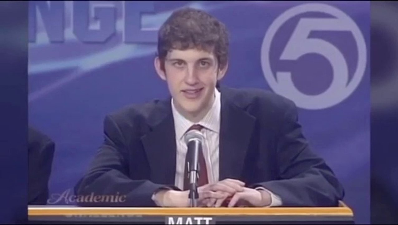 Matt Amodio In 2009 On Academic Challenge