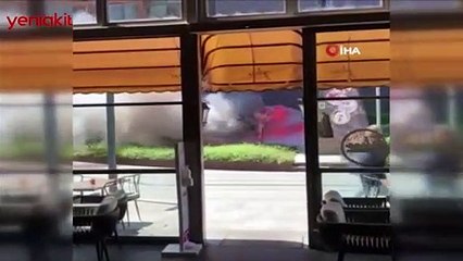 Bakırköy'de korkutan yangın! Dumanlar çevreyi sardı
