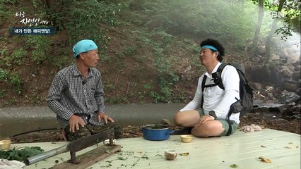 땀 많이 나는 여름에 제격이여~! 행주를 머리에 쓴 자연인?!