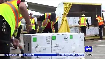 Llega al país el trigésimo lote de vacunas Pfizer, para continuar con la jornada de vacunación - Nex Noticias