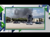 عاجل /لبنان : حريق هائل في مطار بيروت الدولي و فرق الاطفاء تعمل على اخماده