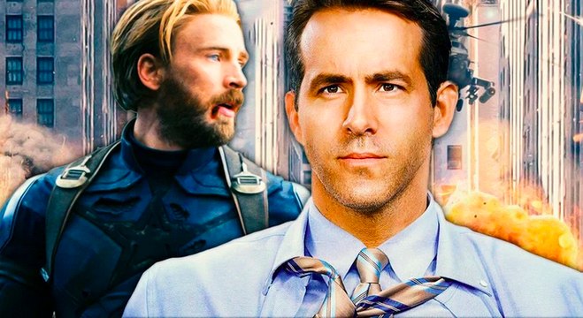 Free Guy : Captain America cameo - Ryan Reynolds / Chris Evans